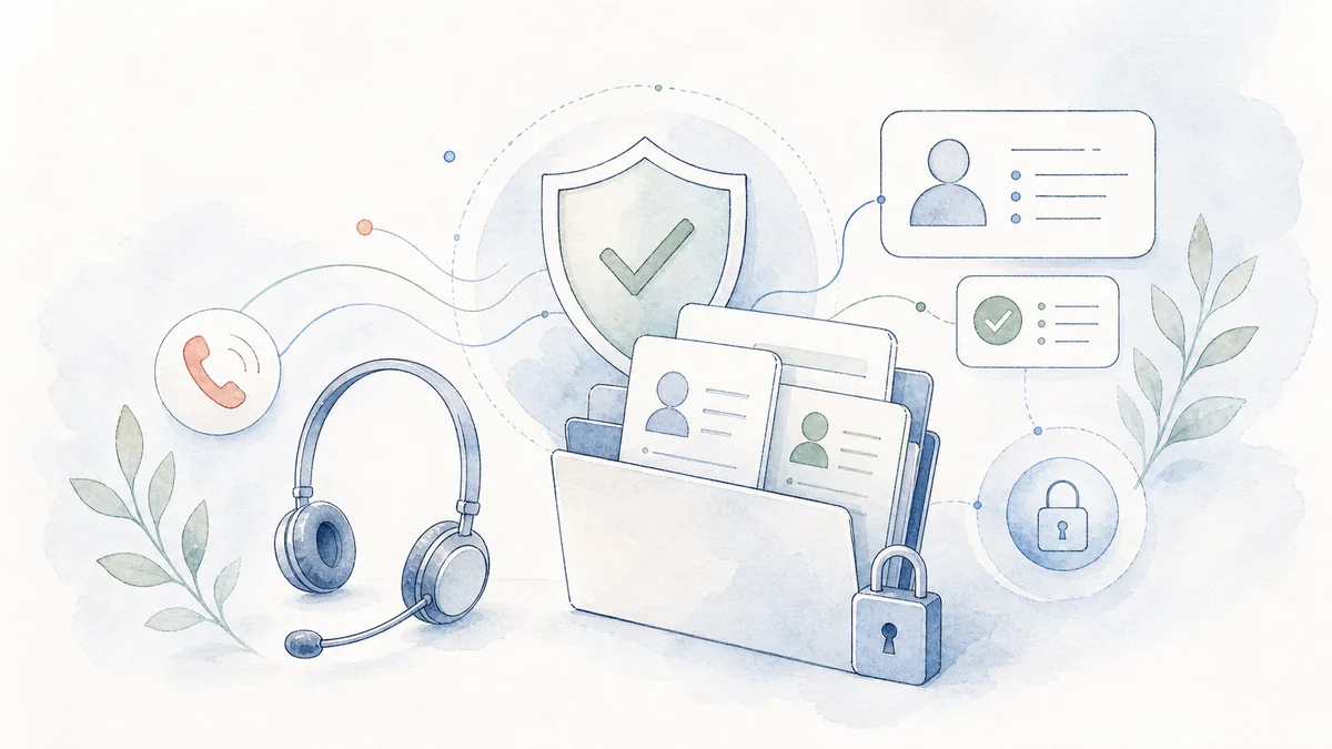 Illustration zu Datenschutz und Datensicherheit